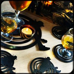 Coasters 4-pack á la Dregen