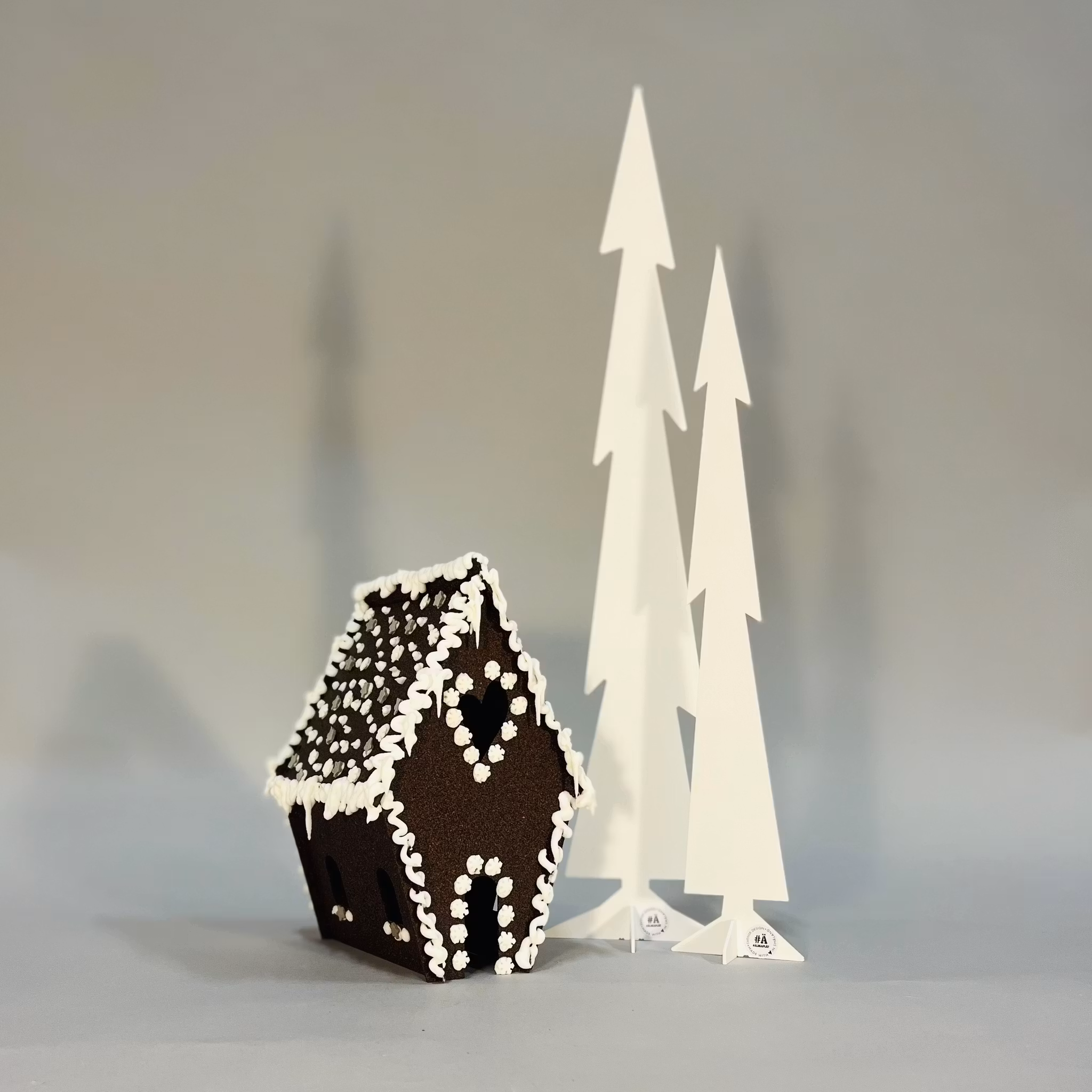 Lebkuchenhaus – einfach zusammenzubauen