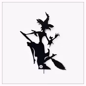 Easter bunny / swinging witch
