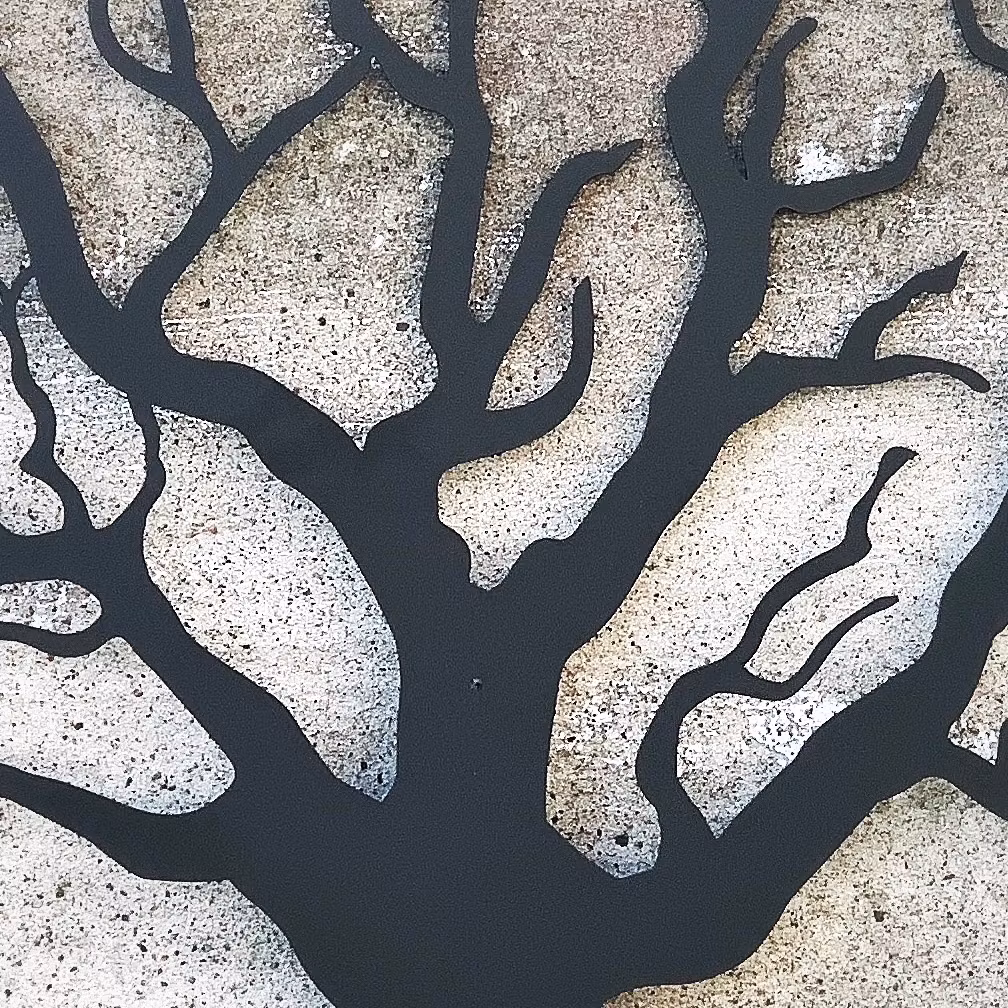 Ödeträd till väggen 750x750