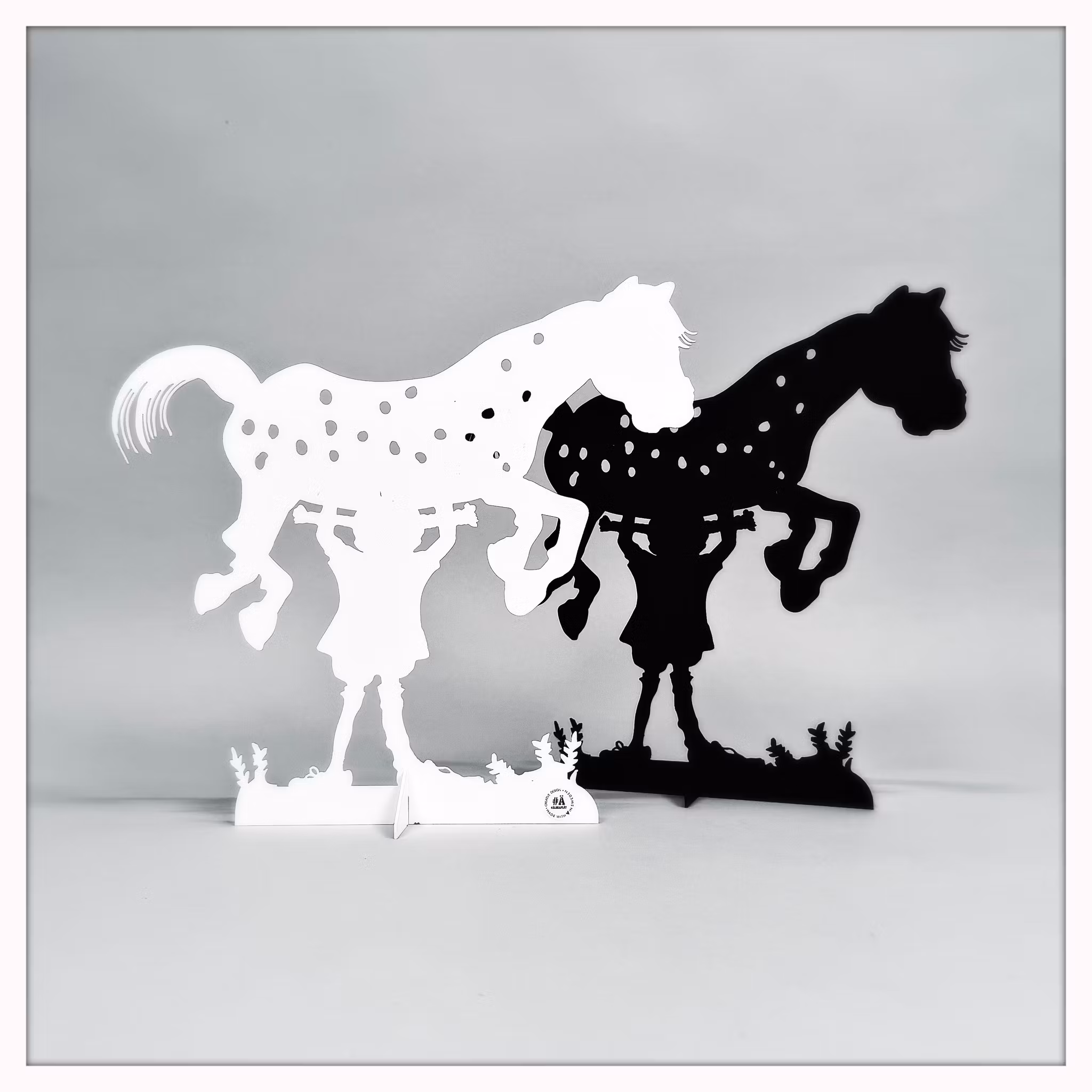 Pippi carries the Little Old Man