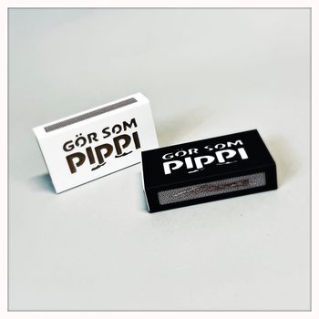 Do like Pippi - matchbox case