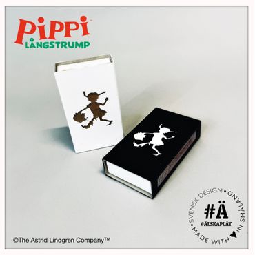 Pippi - tändsticksaskfodral
