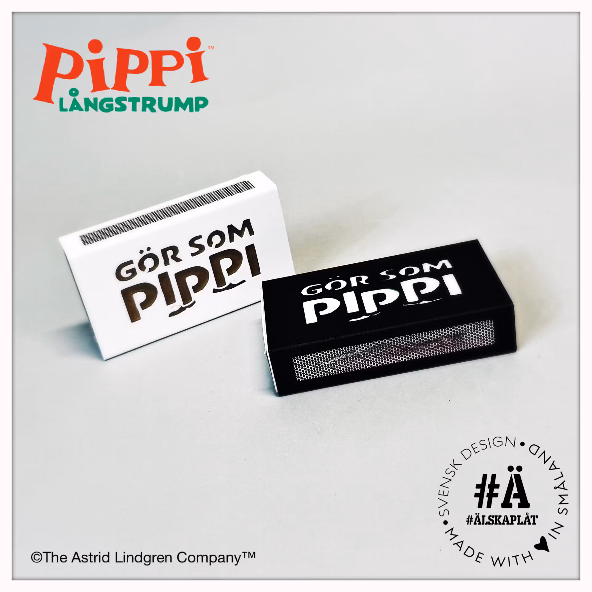 Do like Pippi - matchbox case