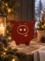 Weihnachtsschwein
