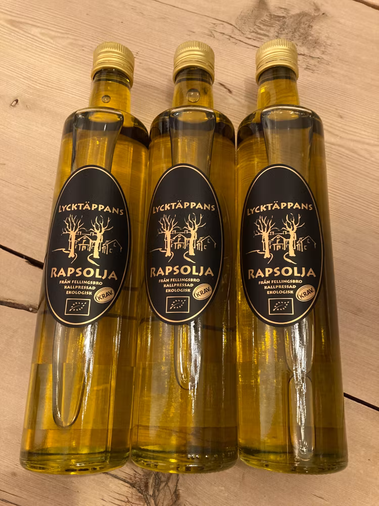 Kallpressad rapsolja