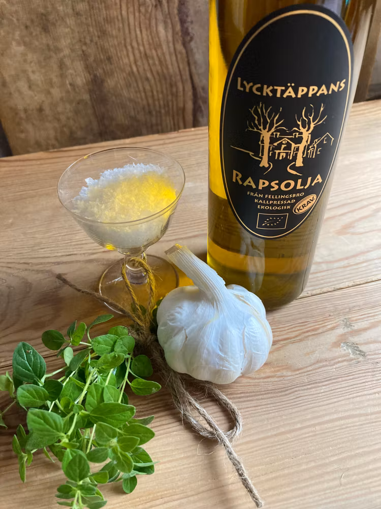 Kallpressad rapsolja