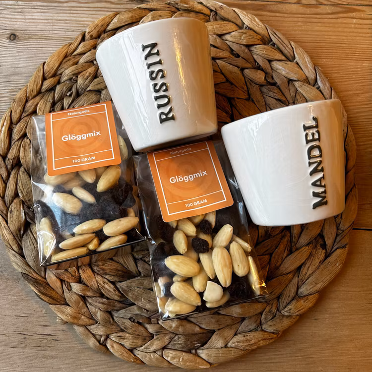 Glöggmix mandel & russin 100 g