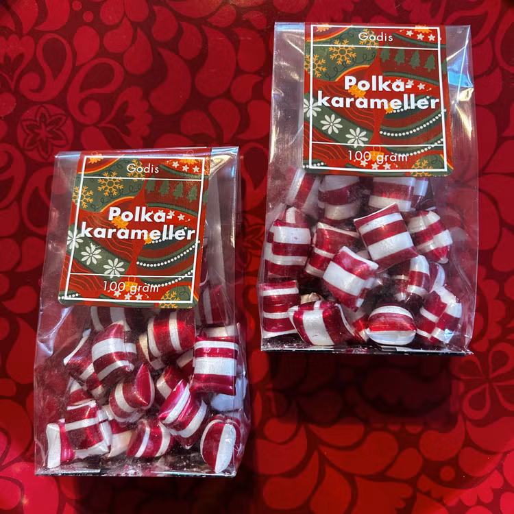 Polkakarameller 100 g