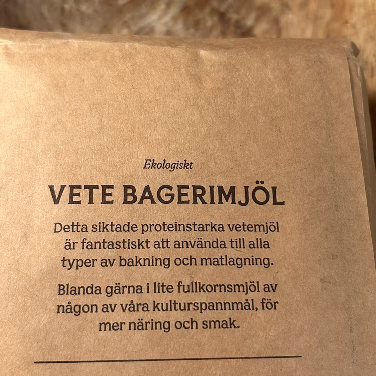 Vetemjöl bageri 2 kg