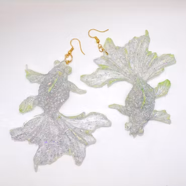 TRUE PHISH discoglitter/silver leaf