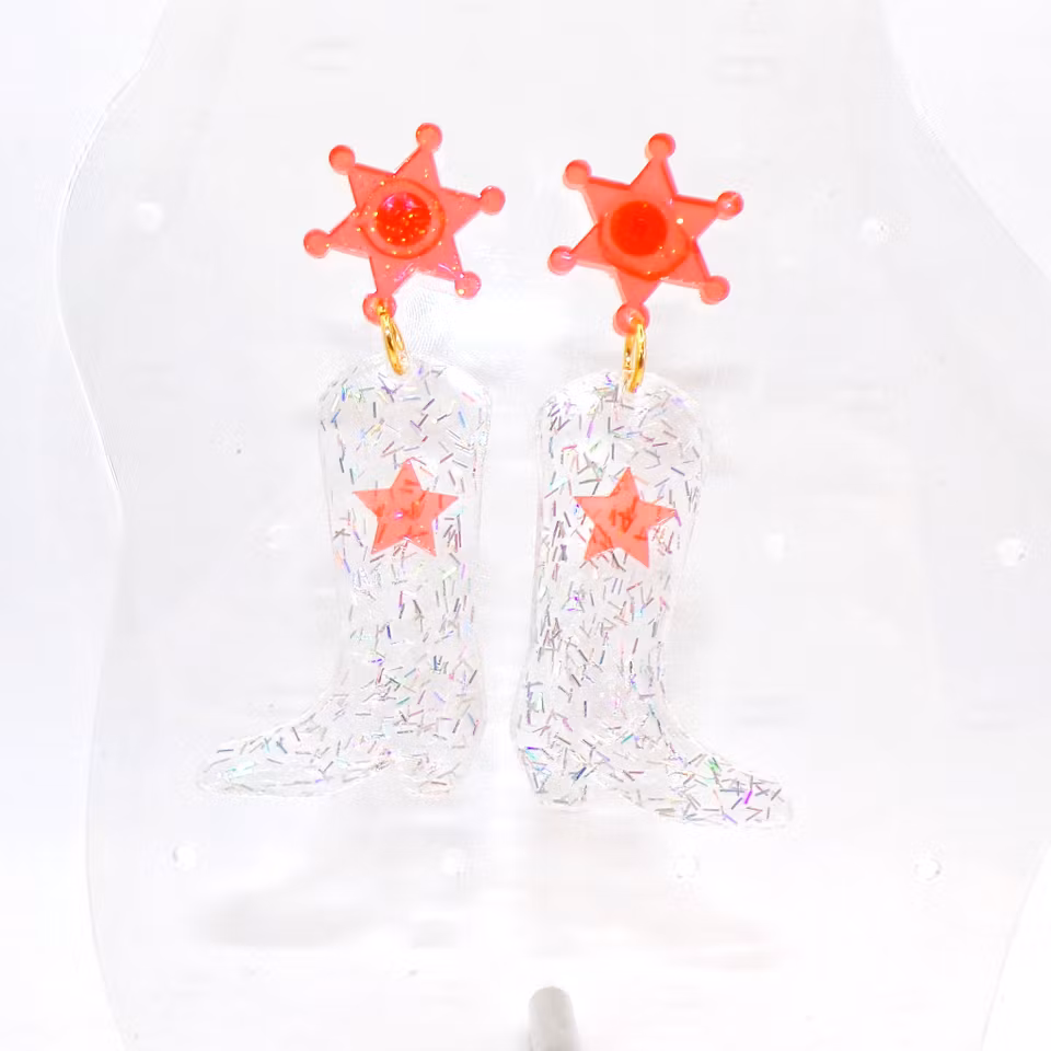 COWGIRL SHERIFF discoglitter
