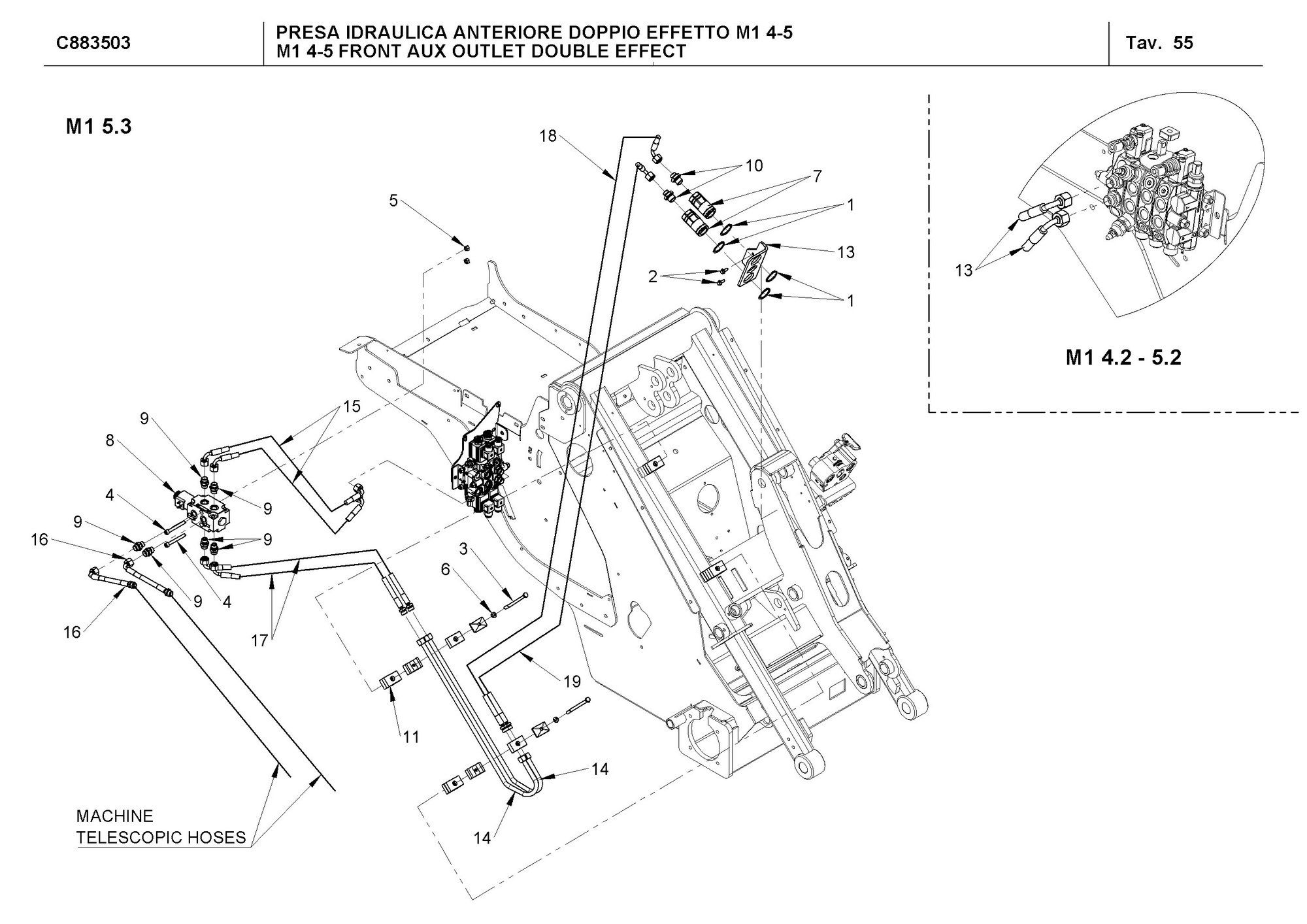 Extra hydrauliskt uttag