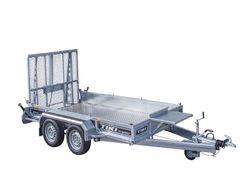 TP300-DLB Aludurk Entreprenadsläp / Maskinsläp