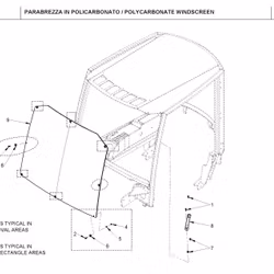 Plexiglas Vindruta MultiOne