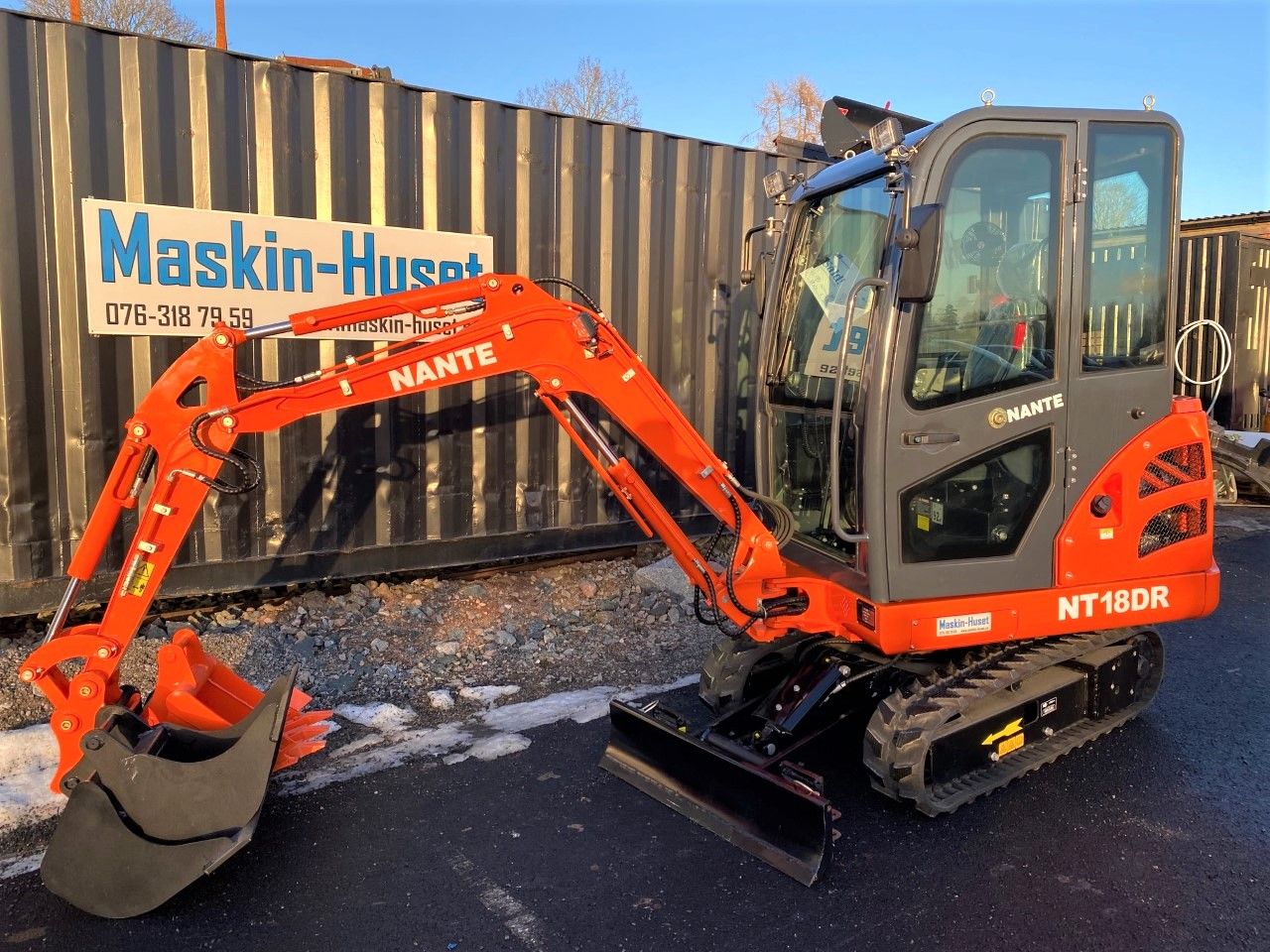 Grävmaskin Nante NT18DR