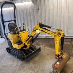 Yanmar SV08-1A Minigrävare / Bandbreddning