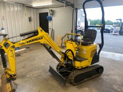 Yanmar SV08-1A Minigrävare / Bandbreddning