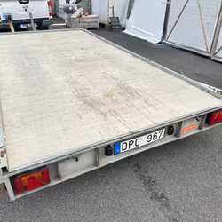 Maskinsläp Variant 3000kg SÅLD