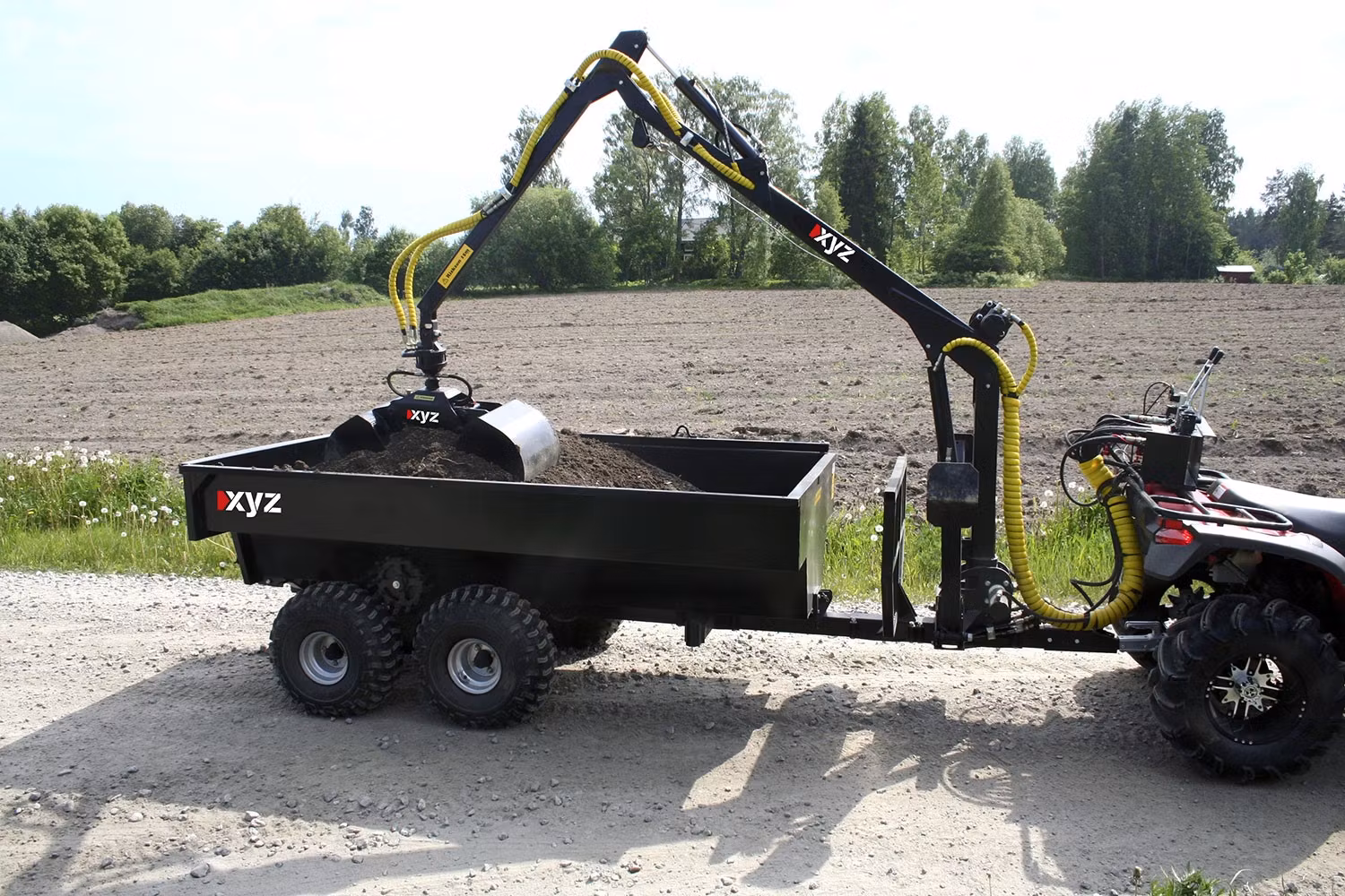 Kranvagn / Timmervagn XYZ 320