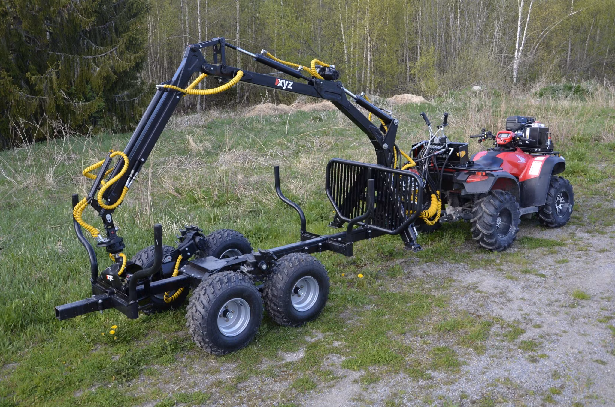 Kranvagn / Timmervagn XYZ 320