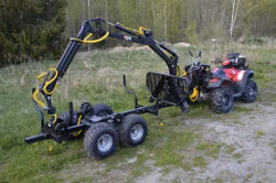 Kranvagn / Timmervagn XYZ 320