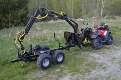 Kranvagn / Timmervagn XYZ 320
