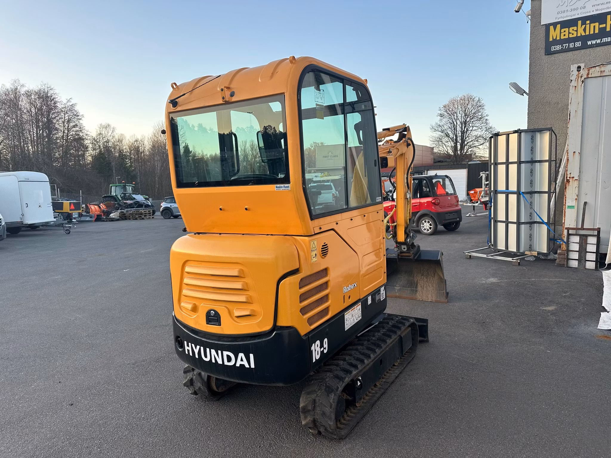 Hyundai Robex 18-9 Minigrävare 1,9ton -SÅLD-