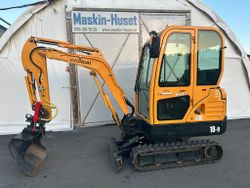 Hyundai Robex 18-9 Minigrävare 1,9ton -SÅLD-