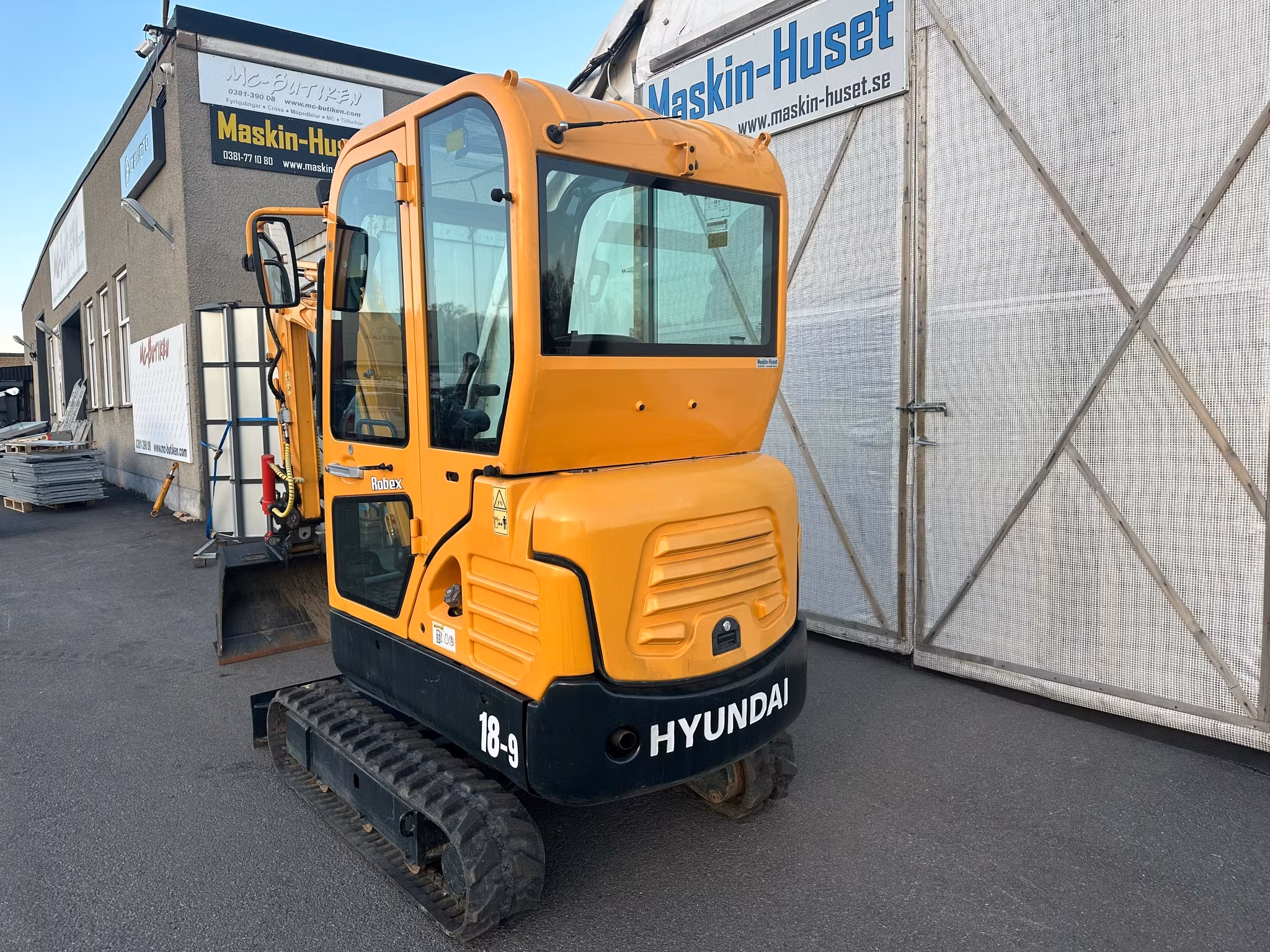 Hyundai Robex 18-9 Minigrävare 1,9ton -SÅLD-