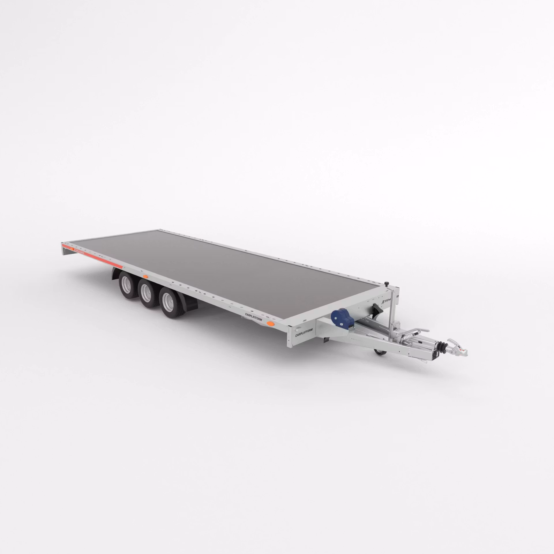 Plattformssläp 6021/3 S 3,5Ton LED lampor