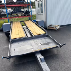 Maskintransport med tipp / 4,5ton