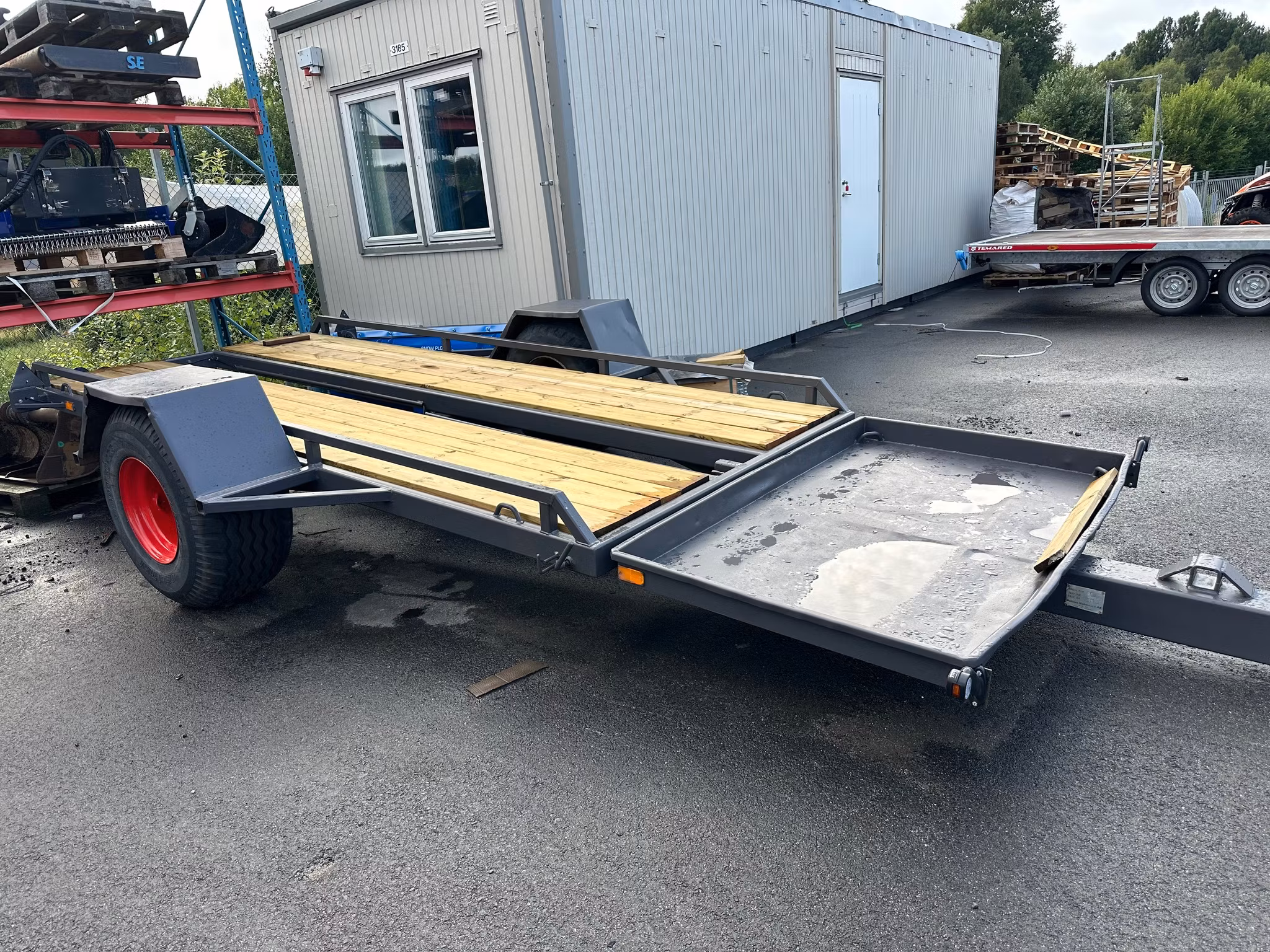 Maskintransport med tipp / 4,5ton