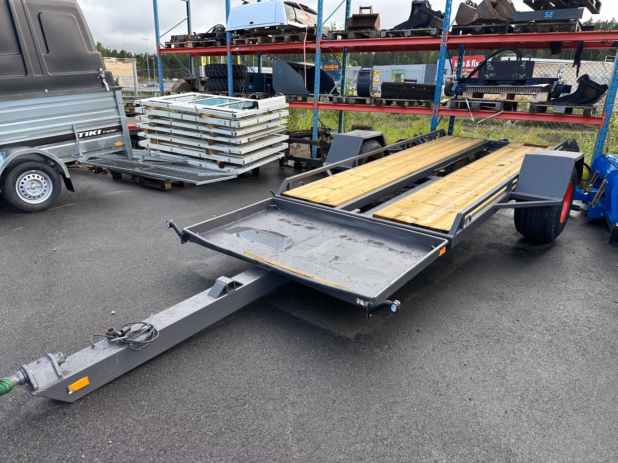 Maskintransport med tipp / 4,5ton