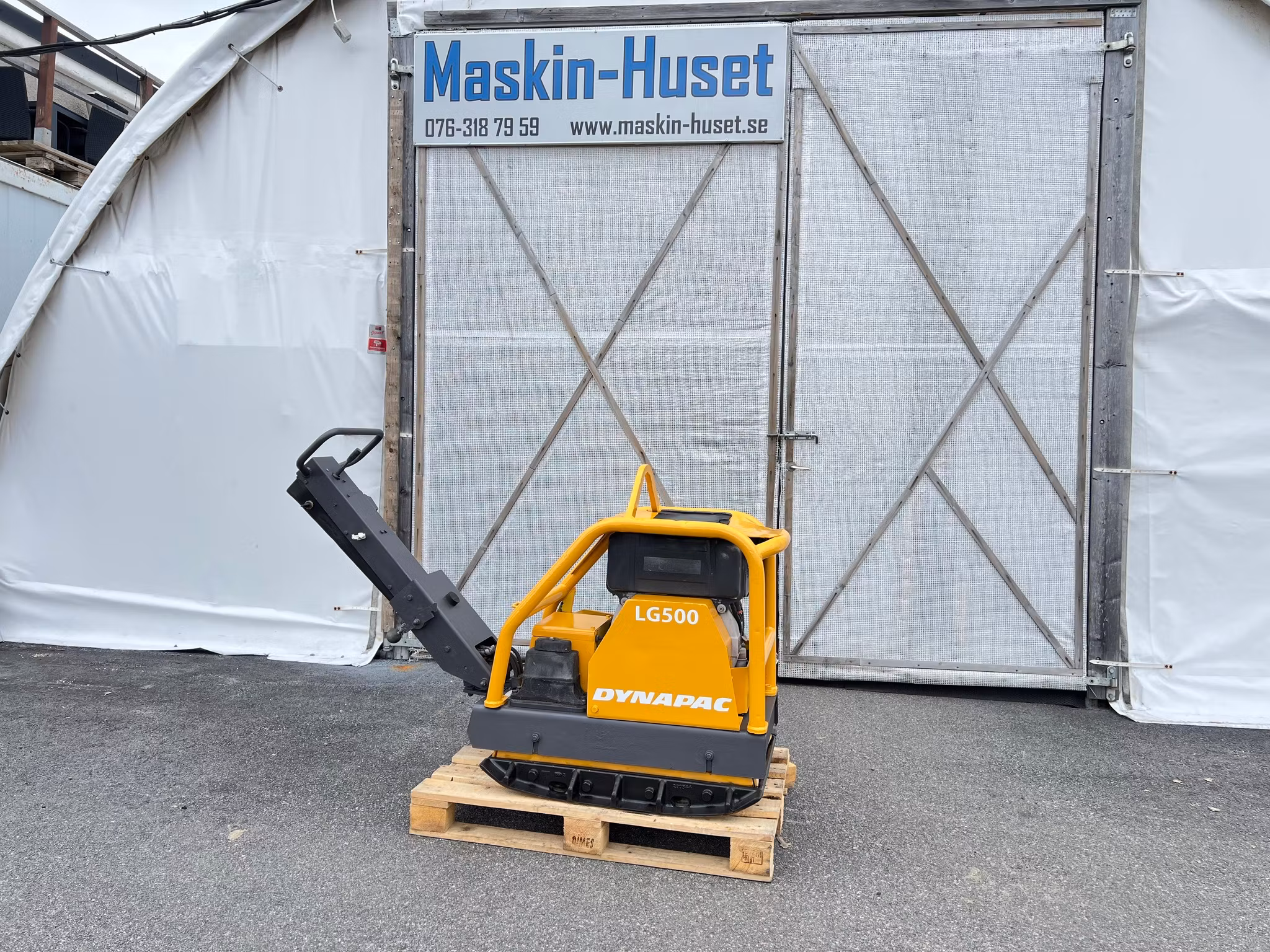 Markvibrator / vibroplatta Dynapac LG500