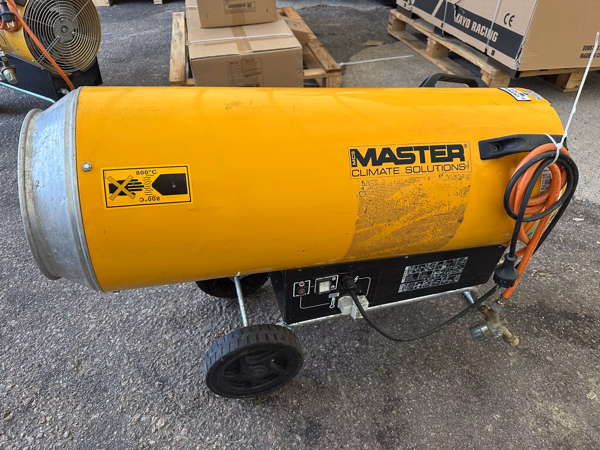 Värmekanon BLP MASTER 57kW-103kW Gasol