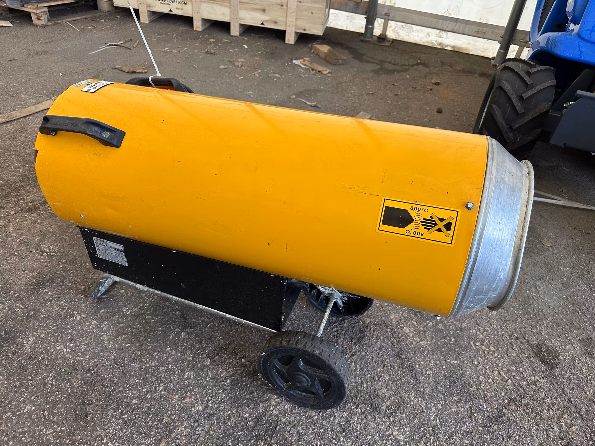 Värmekanon BLP MASTER 57kW-103kW Gasol