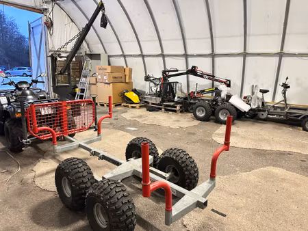 Timmervagn Honda LT-13