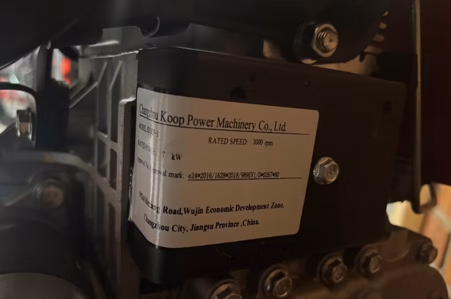 Dieselmotor FABRIKSNY 1-cyl Koop KD192F-1