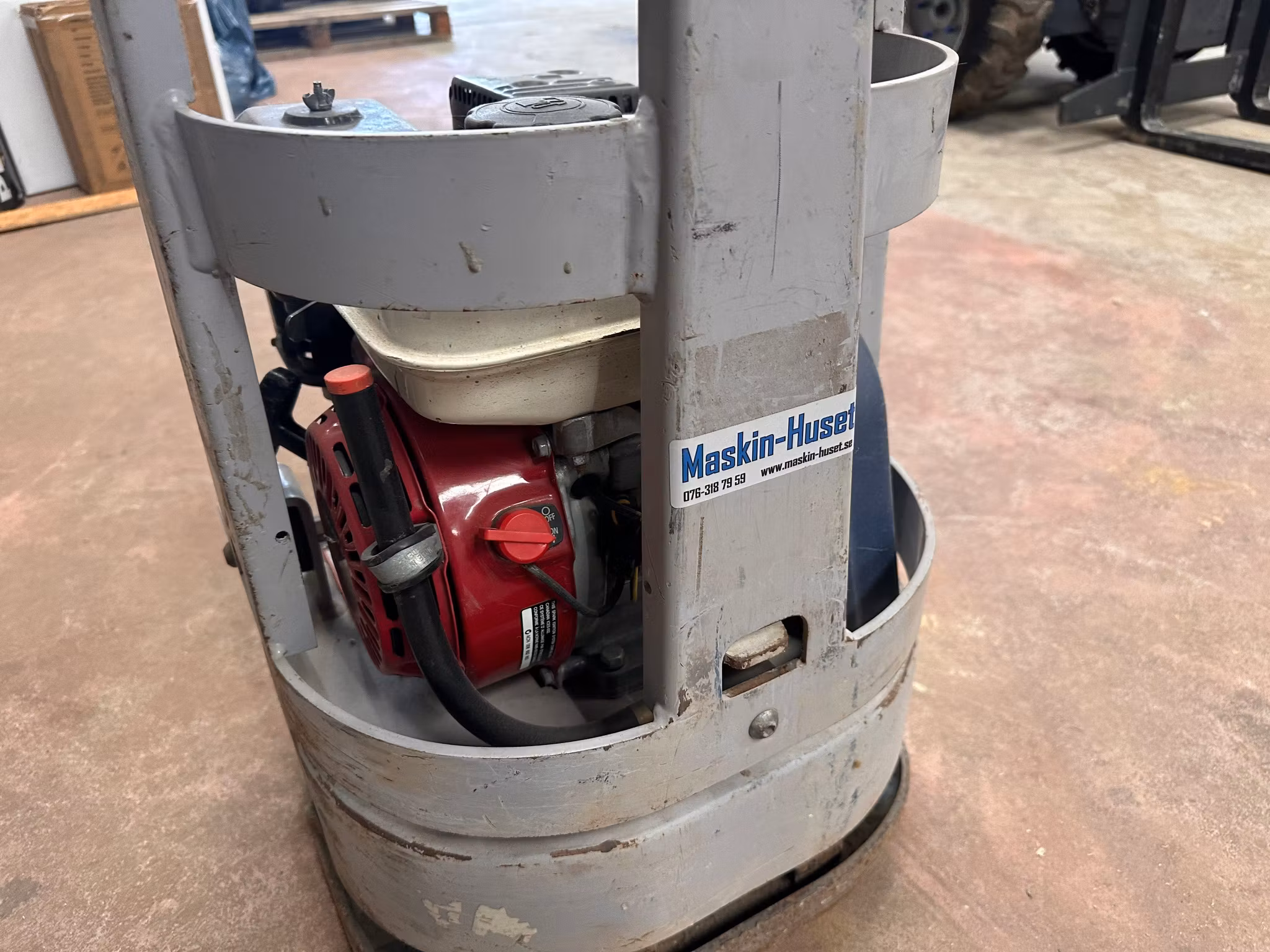 Markvibrator Swepac FR85 Rundpadda