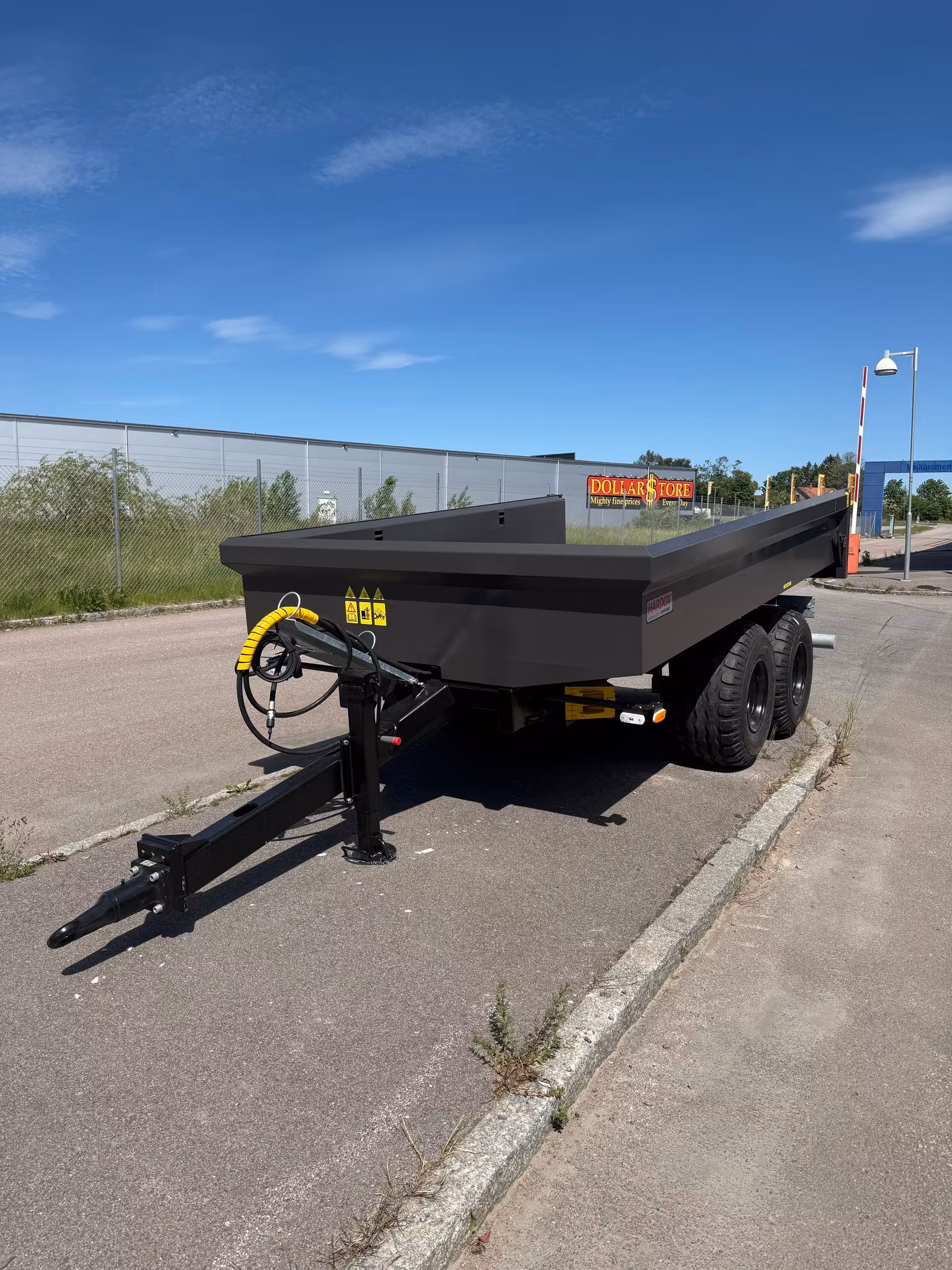 ITC Sverige vagnen 9 ton Hardox