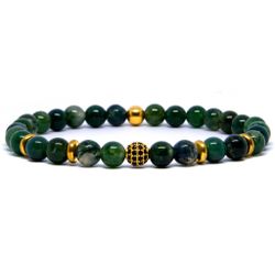 Gold Agate 6mm