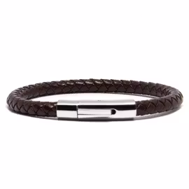 Brown Silver Leather