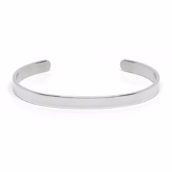 Silver Cuff 6mm