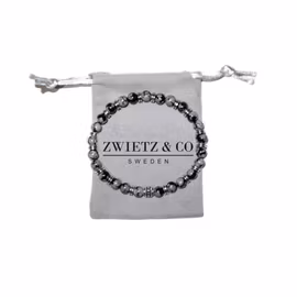 Stone bracelet Snowflake 6mm