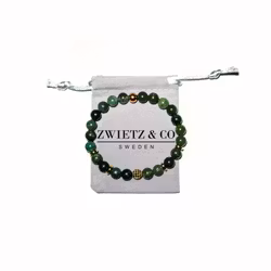 Armband Gold Agate 8mm