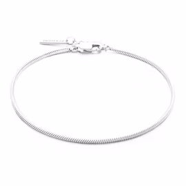 Silver Square Chain Stålarmband 1,8mm