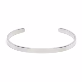 Silver Cuff Stålarmband 5mm