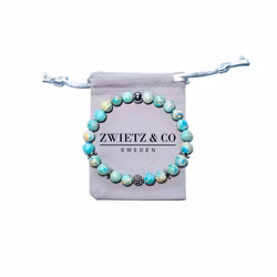 Stenarmband Clearwater 8mm