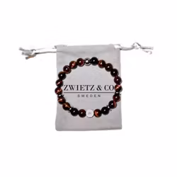 Stenarmband Red Tiger 8mm